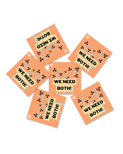 Stickers Energi, we need both, 3-pack